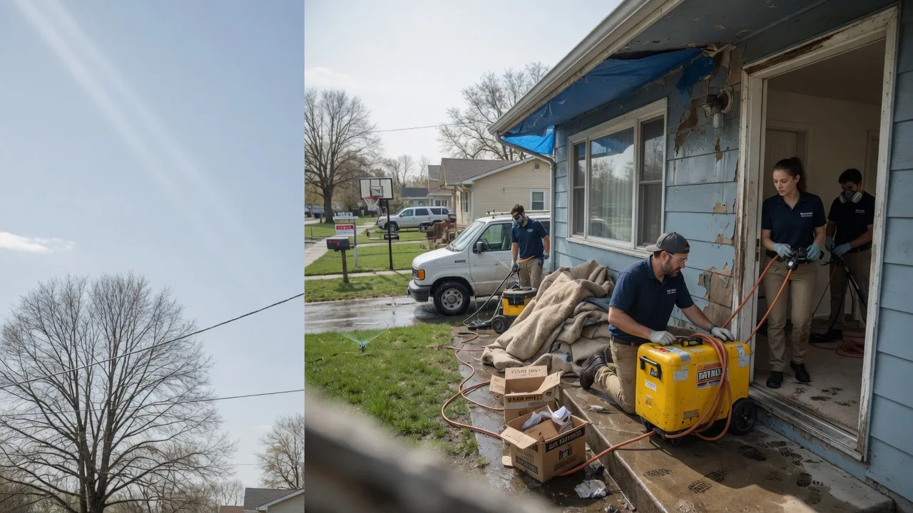 Basement Flood Cleanup in Irvington, VA near me